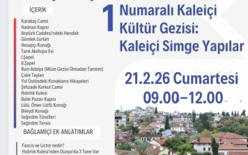 Kaleiçi Simge Yapıları (No:1) (09.00-12.00)